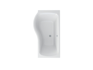 IMPRSBLH15: Imex Premiercast Multi Layer Reinforced Ronda 1500 Left Hand Shower Bath