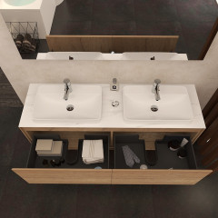 Arco 1600 In Natural Oak Topdown