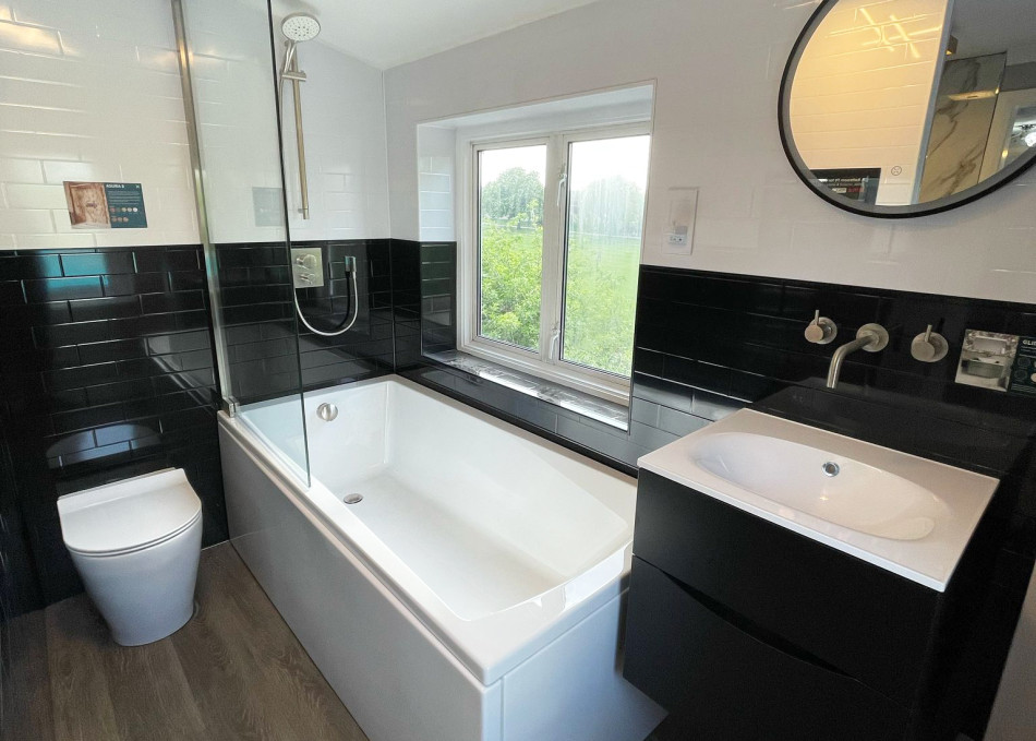 Stylish Bathroom Showroom Display