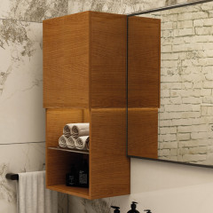 Liberty Cherry Walnut Storage Unit Close Up