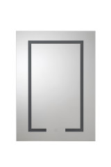 WC720069E Carlton 2-Door Illuminated Cabinet-Front Closed A