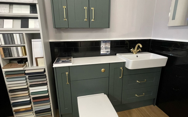 Elegant Green Bathroom Furniture for a Stylish Look