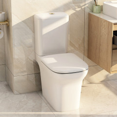 Grace Rimless Comfort Height Open Back Close Coupled WC