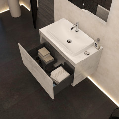 Arco 800 In Natural Stone Top Down